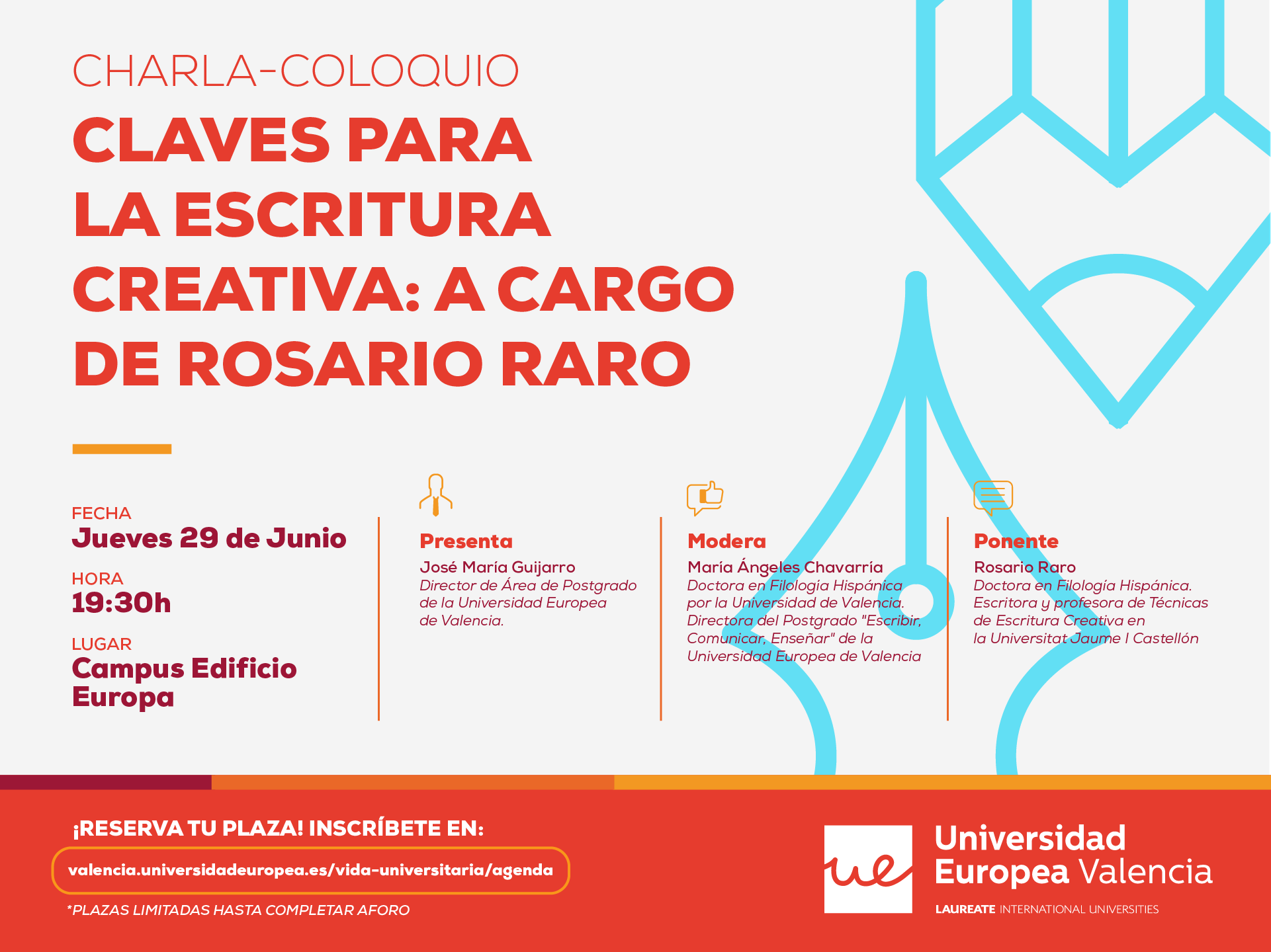 Charla Coloquio Escritura Creativa