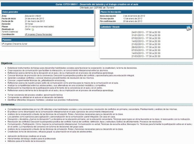 Curso Creatividad Cefire