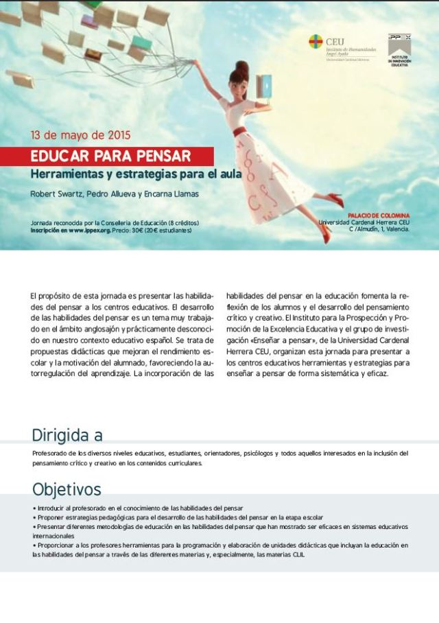 Educar para pensar 1