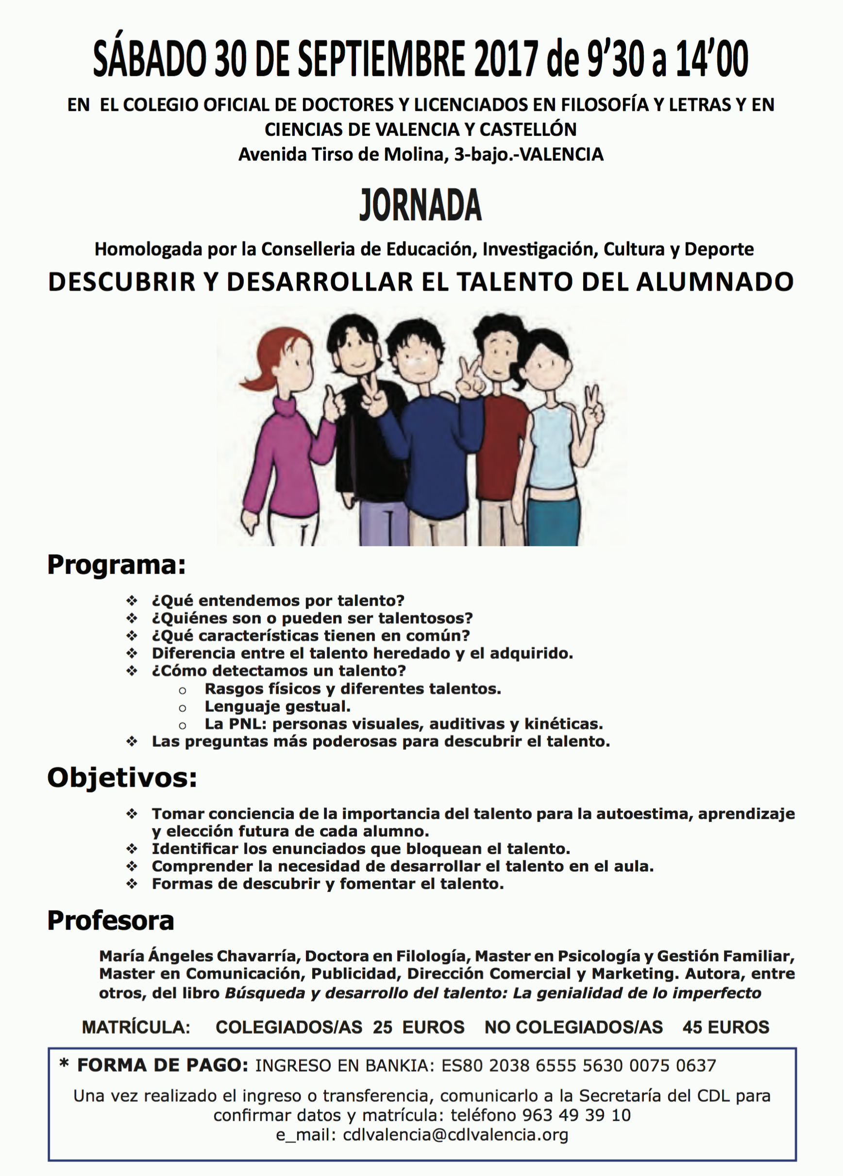 Jornada talento CdL 30 sep.2017