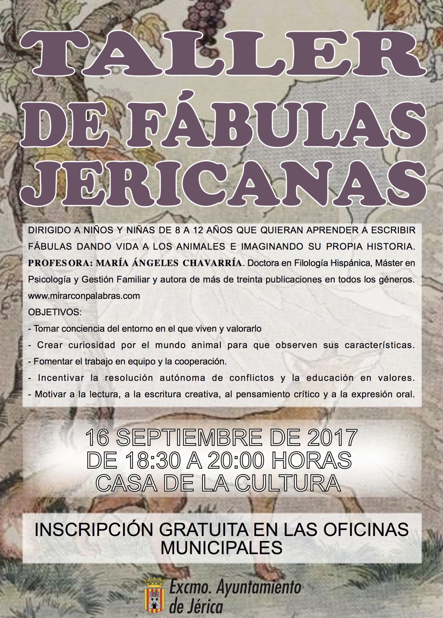 Taller fábulas jericanas