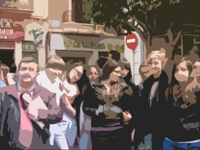 Foto despedida Max Aub 2013 040 Efecto cuarteado