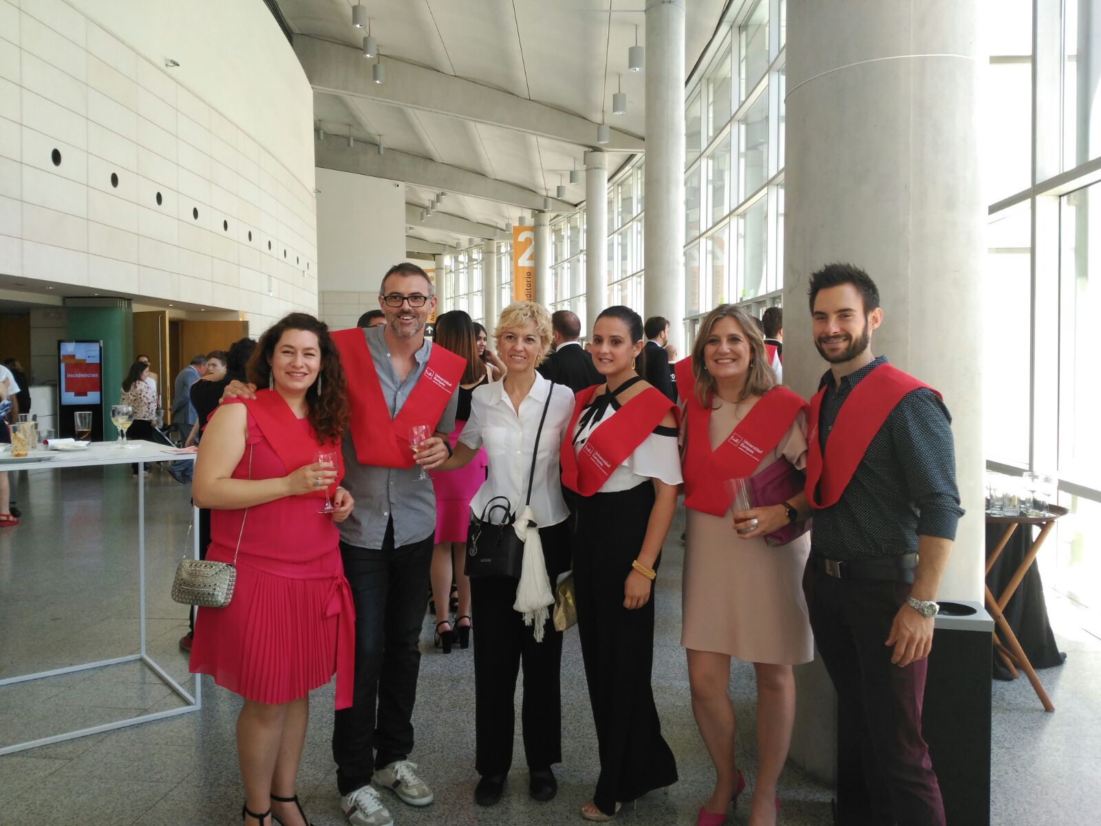 Con alumnos del Máster en Formación del Profesorado