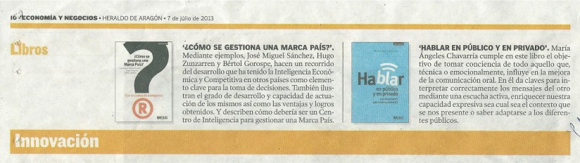 Hablar en público y en privado (Heraldo de Aragón) 001