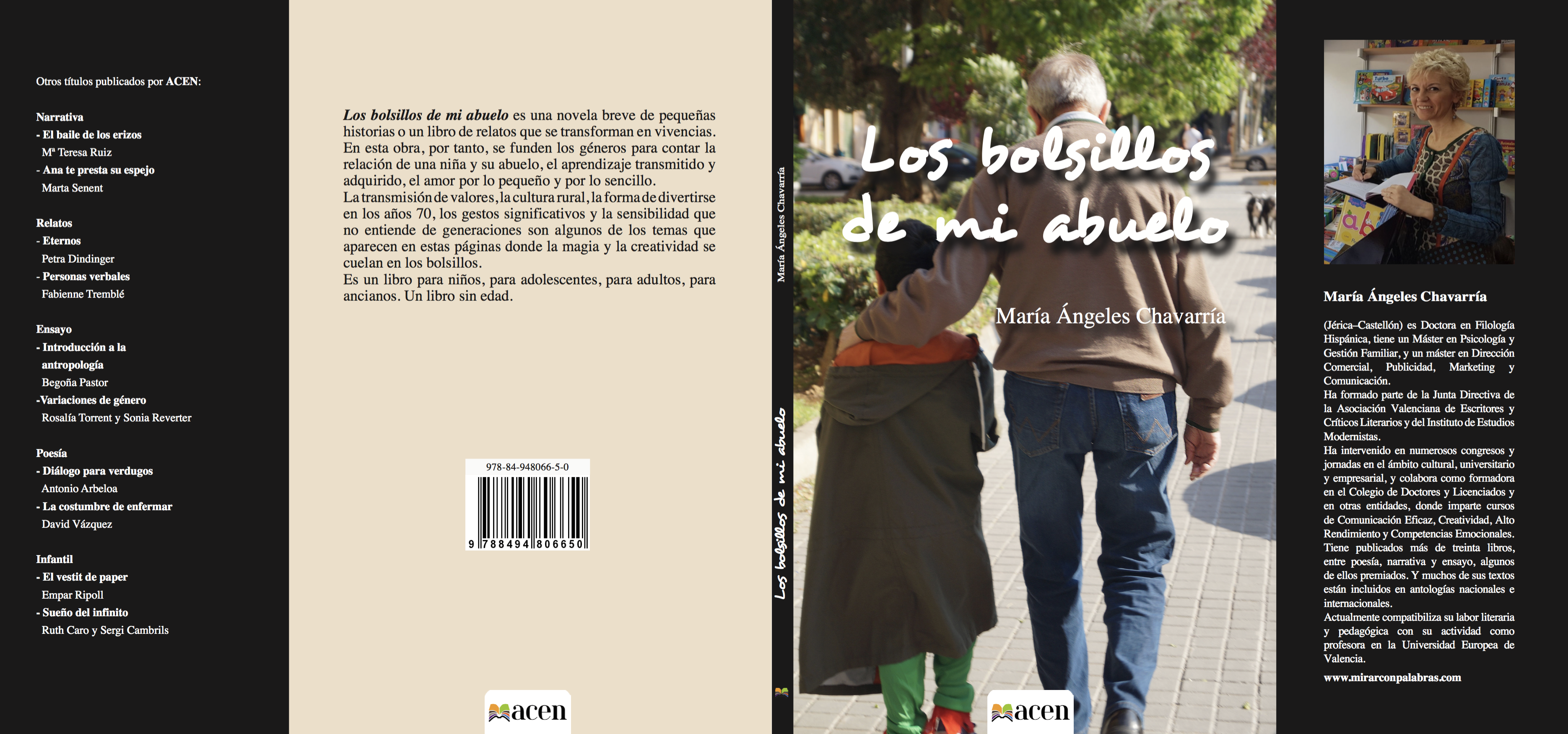 Cubierta Los bolsillos de mi abuelo