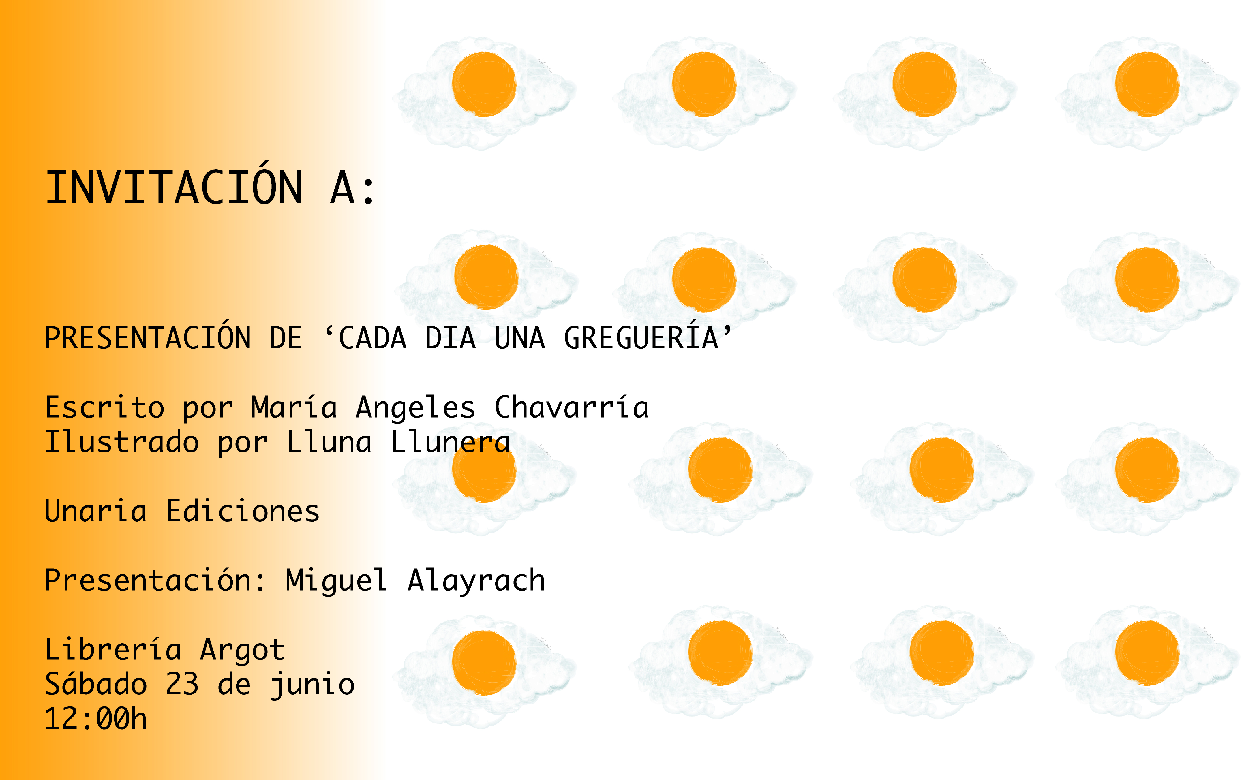 invitacióngreguería