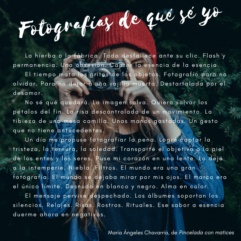 Fotografías de qué sé yo maria-angeles-chavarria