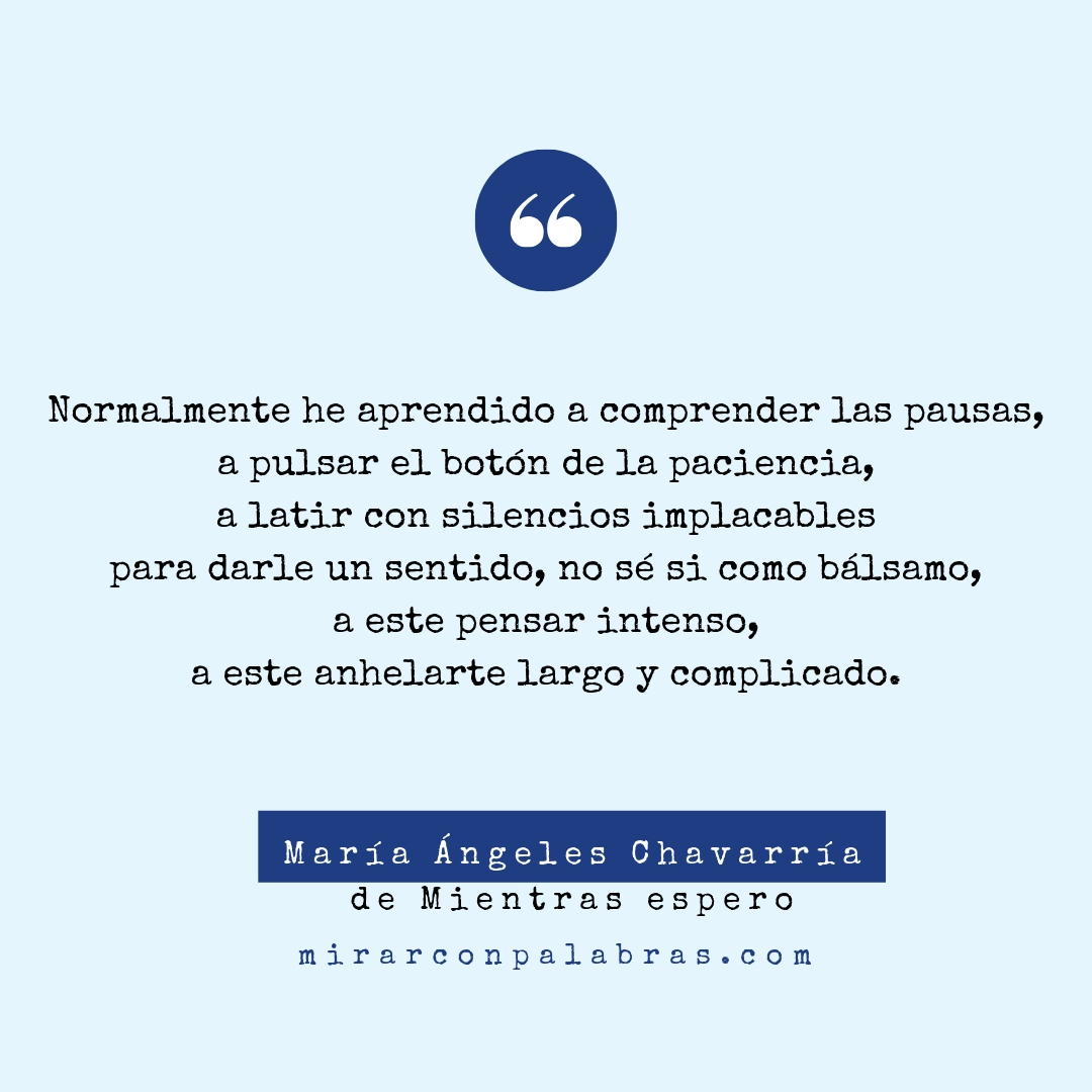 de Aprendizaje de la espera maria-angeles-chavarria