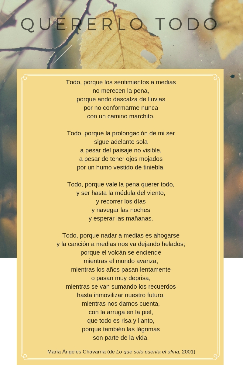 QUERERLO TODO maria-angeles-chavarria