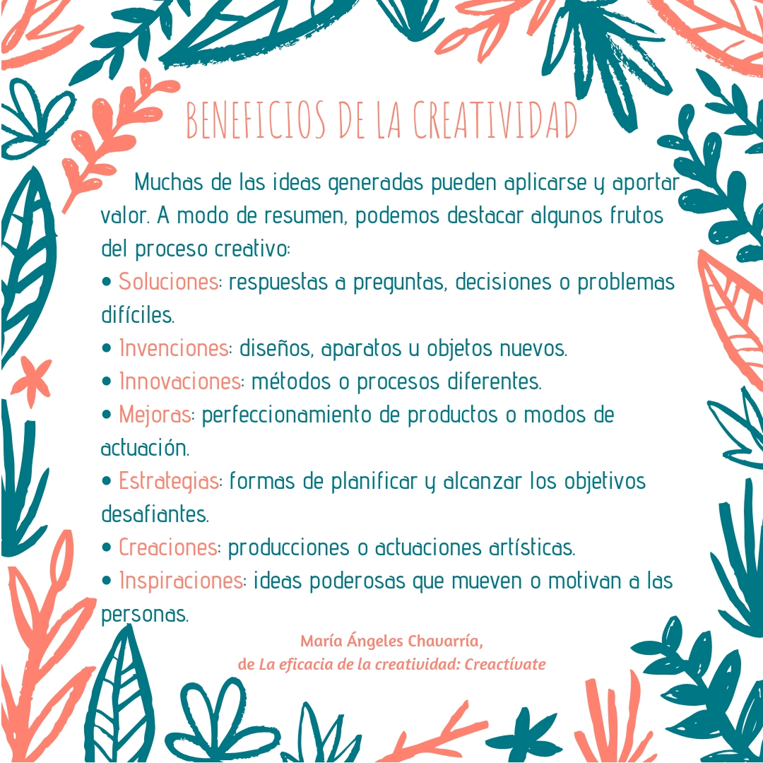 beneficios de la creatividad maria-angeles-chavarria